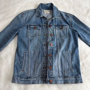Madewell Oversized Denim Jacket Women’s Size Small